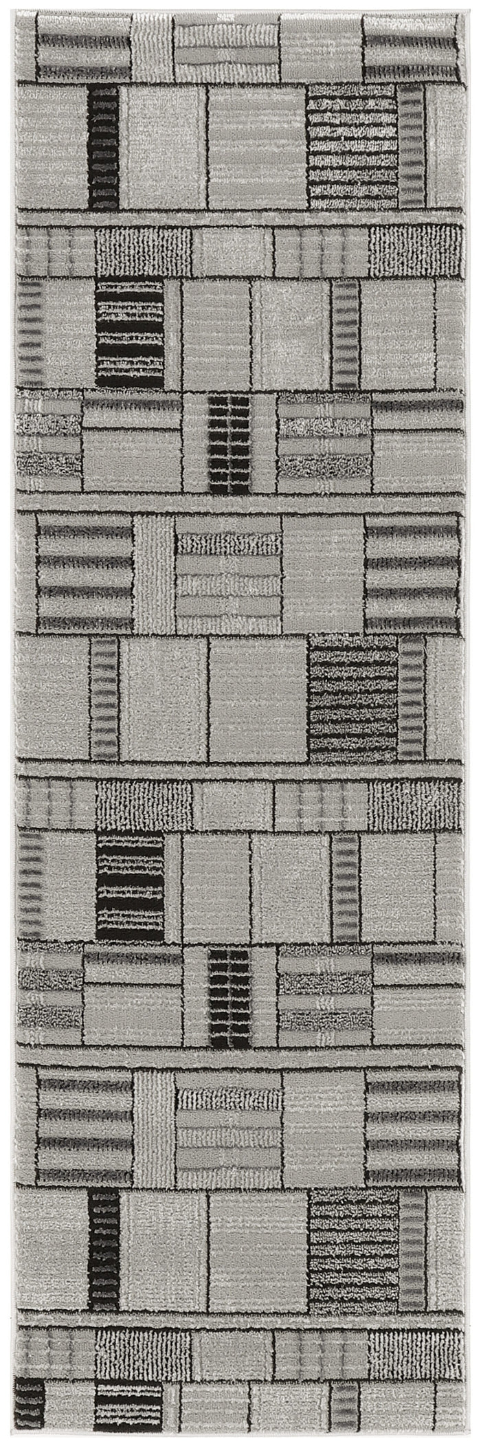 Nourison Home - Nordic Black/Grey Area Rug NRC04