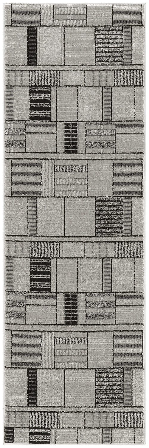 Nourison Home - Nordic Black/Grey Area Rug NRC04