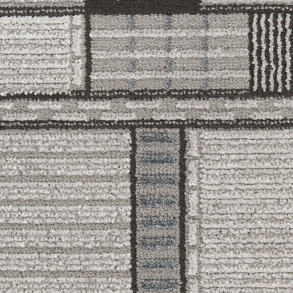 Nourison Home - Nordic Black/Grey Area Rug NRC04