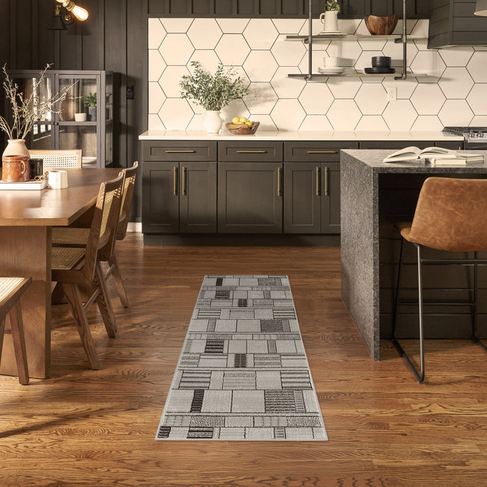 Nourison Home - Nordic Black/Grey Area Rug NRC04