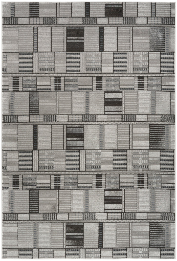 Nourison Home - Nordic Black/Grey Area Rug NRC04