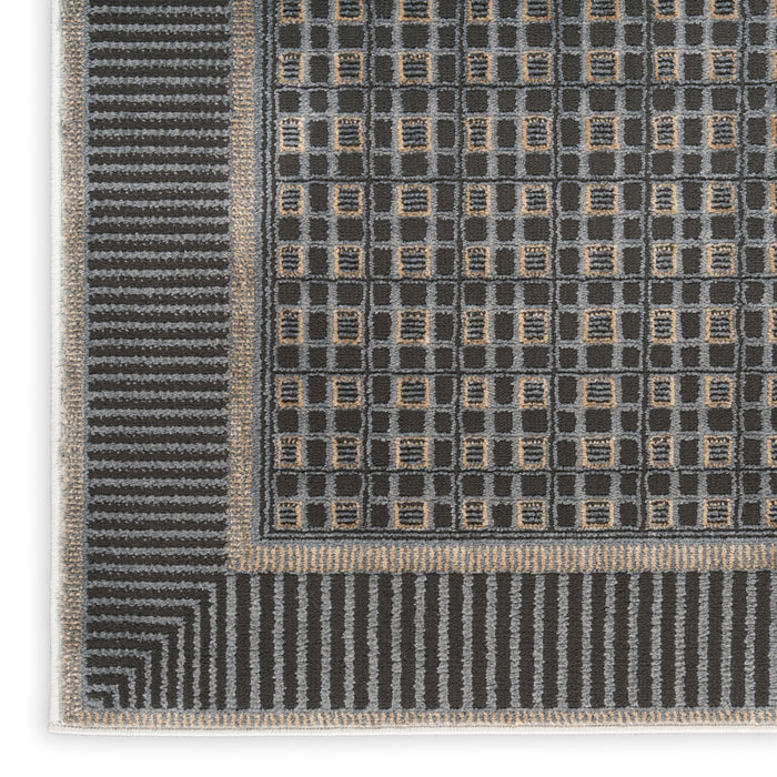 The Rug Corner Nourison Home Nourison Home - Nordic Black/Taupe Area Rug NRC03