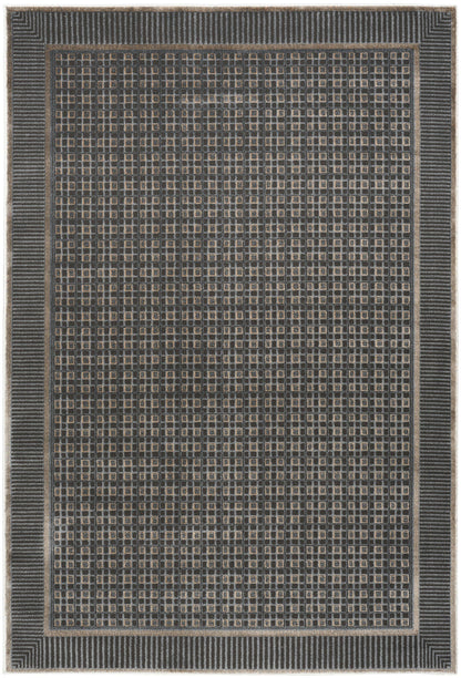 The Rug Corner Nourison Home Nourison Home - Nordic Black/Taupe Area Rug NRC03