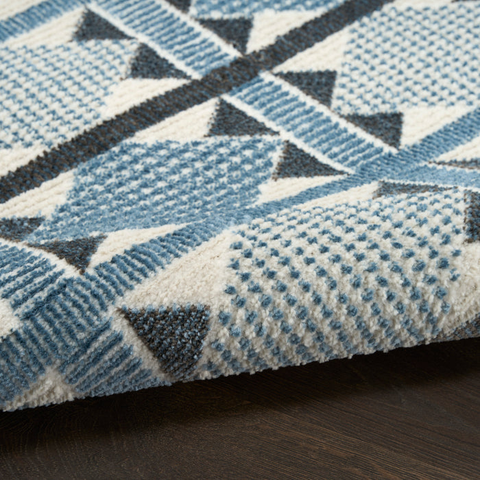 The Rug Corner Nourison Home Nourison Home - Nordic Blue Area Rug NRC06
