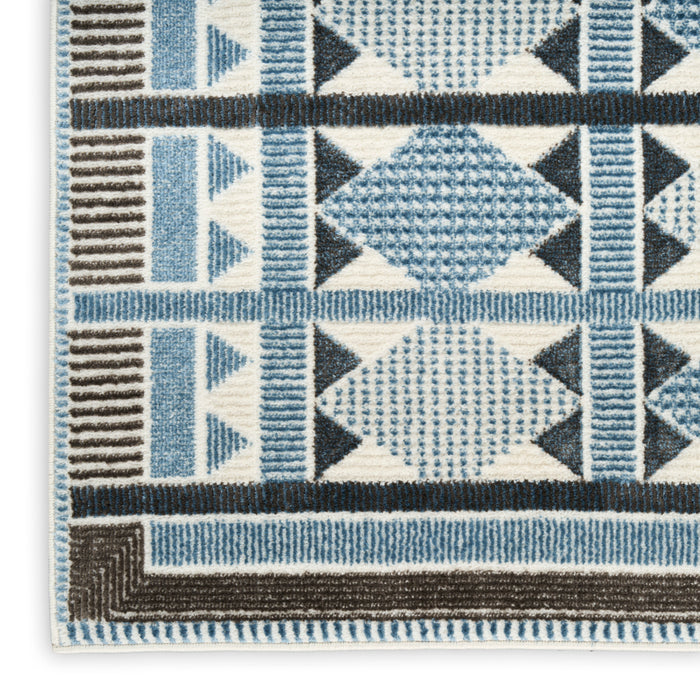The Rug Corner Nourison Home Nourison Home - Nordic Blue Area Rug NRC06