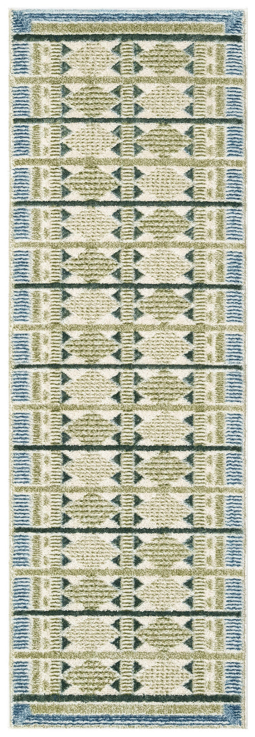 Nourison Home - Nordic Green/Blue Area Rug NRC06