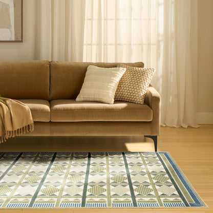 Nourison Home - Nordic Green/Blue Area Rug NRC06