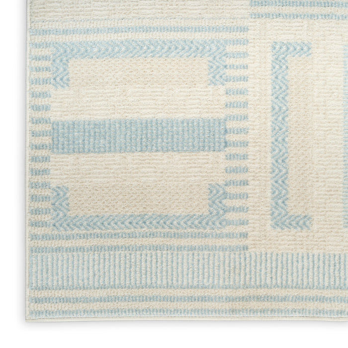 Nourison Home - Nordic Ivory/Blue Area Rug NRC11