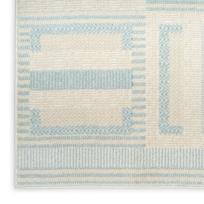 Nourison Home - Nordic Ivory/Blue Area Rug NRC11