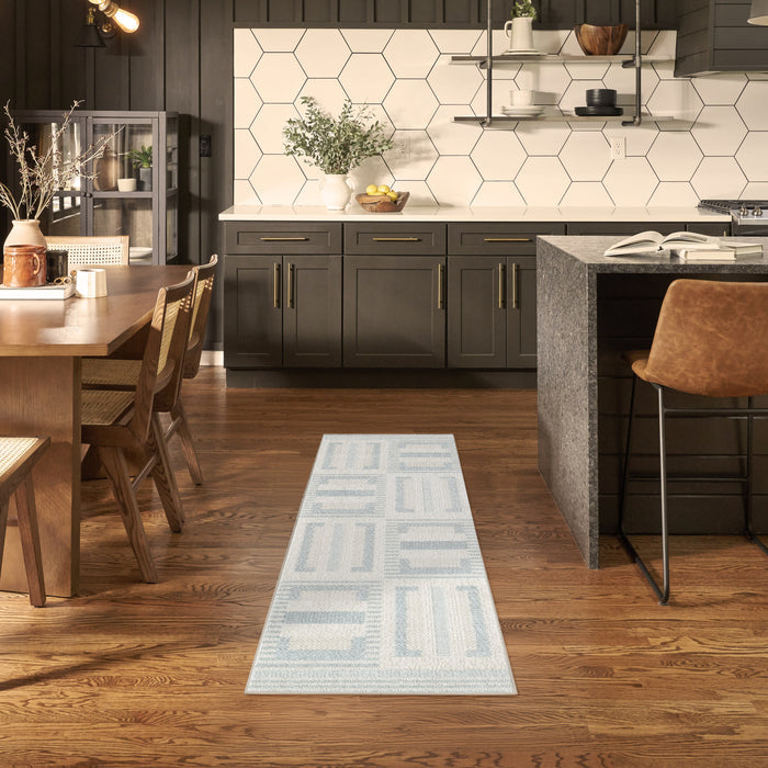 Nourison Home - Nordic Ivory/Blue Area Rug NRC11