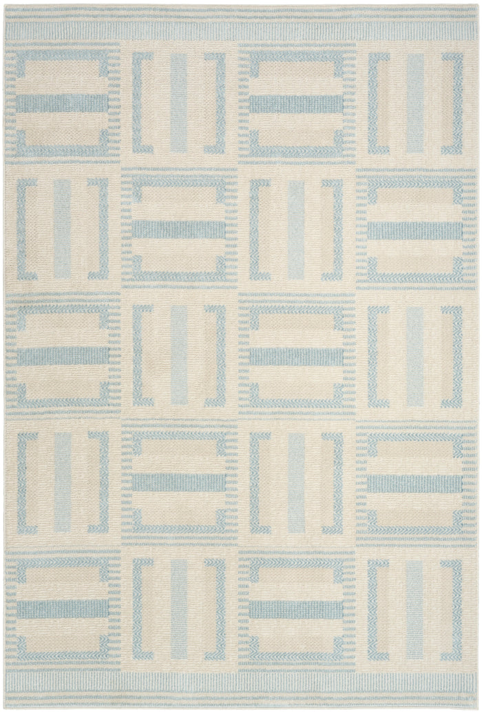 Nourison Home - Nordic Ivory/Blue Area Rug NRC11