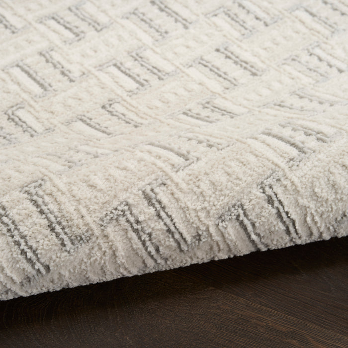 The Rug Corner Nourison Home Nordic NRC01 IVGRY Area Rugs
