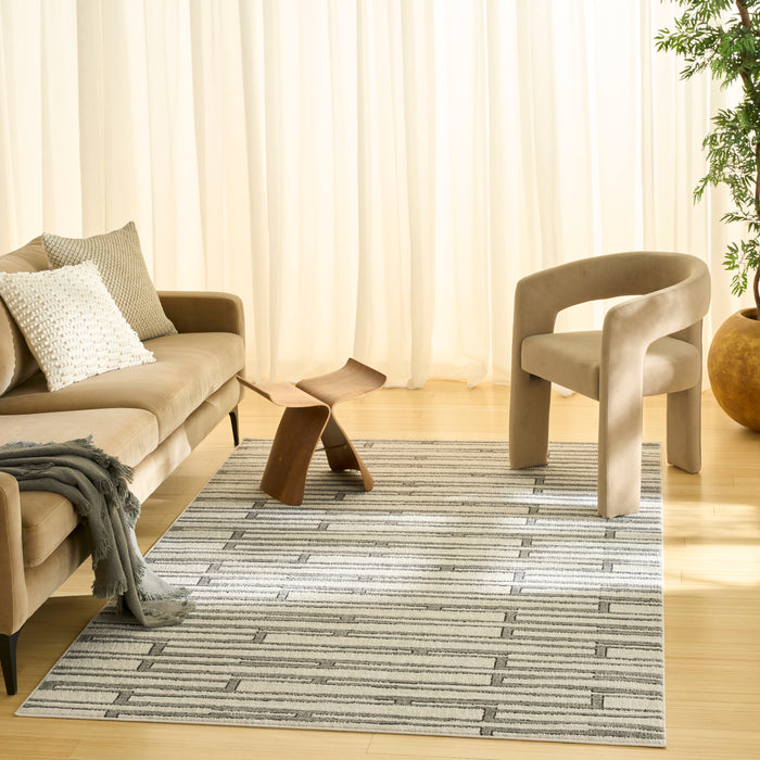 Nourison Home - Nordic Ivory/Green Area Rug NRC02
