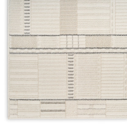The Rug Corner Nourison Home Nordic NRC04 IVGRY Area Rugs