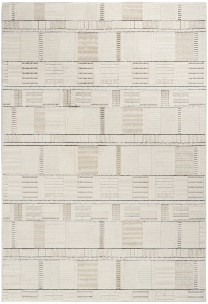 The Rug Corner Nourison Home Nordic NRC04 IVGRY Area Rugs