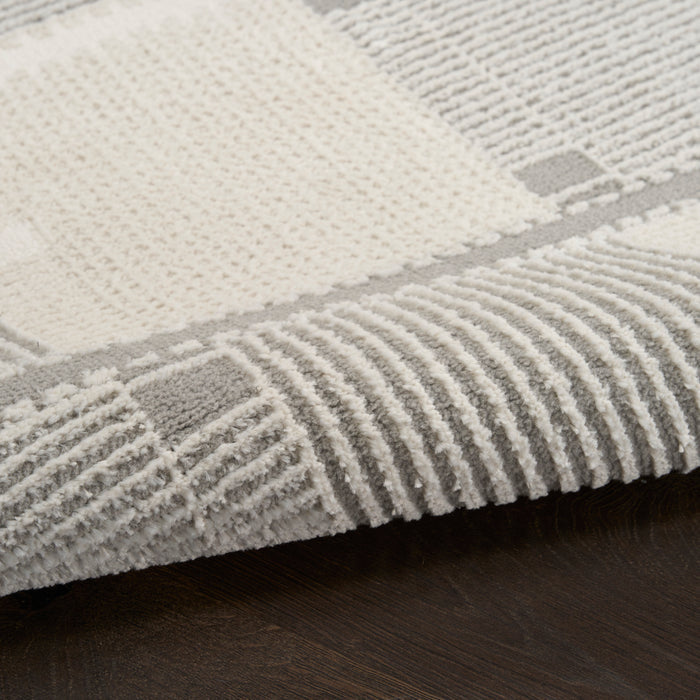 The Rug Corner Nourison Home Nordic NRC09 IVGRY Area Rugs