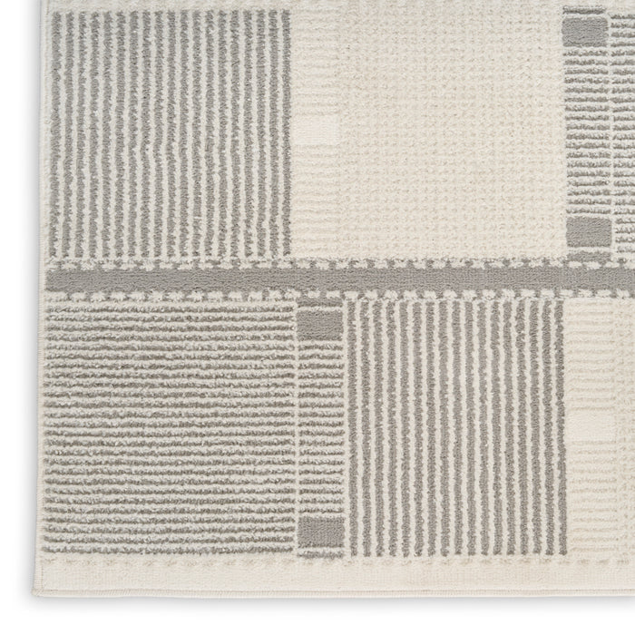 The Rug Corner Nourison Home Nordic NRC09 IVGRY Area Rugs