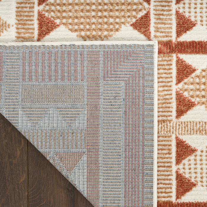 Nourison Home - Nordic Rust Area Rug NRC06