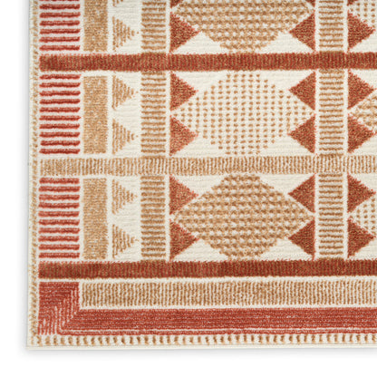 Nourison Home - Nordic Rust Area Rug NRC06
