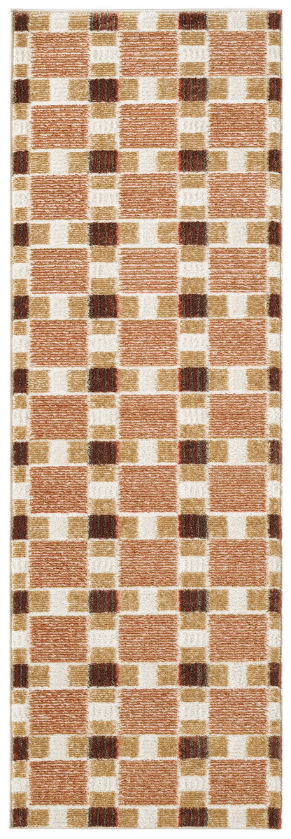The Rug Corner Nourison Home Nordic NRC14 RUST Area Rugs