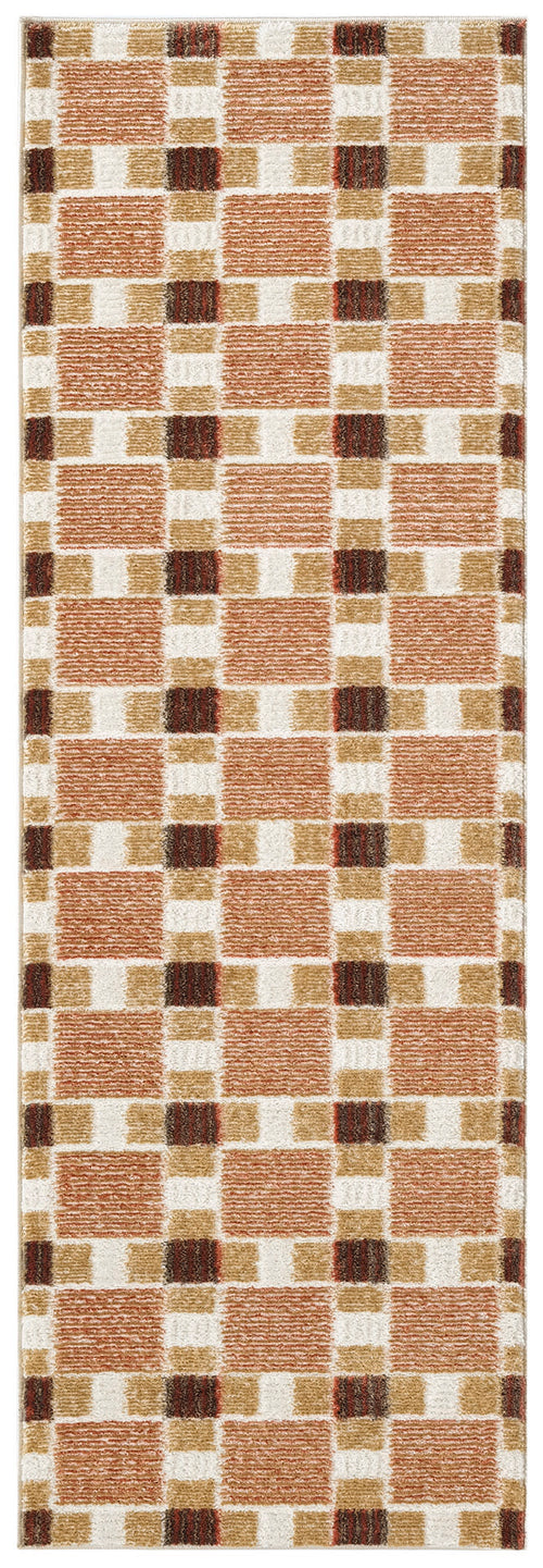 The Rug Corner Nourison Home Nordic NRC14 RUST Area Rugs