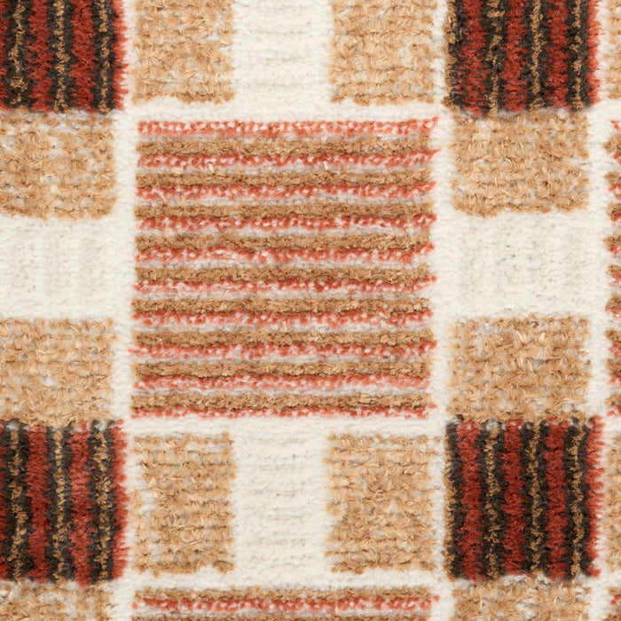 The Rug Corner Nourison Home Nordic NRC14 RUST Area Rugs