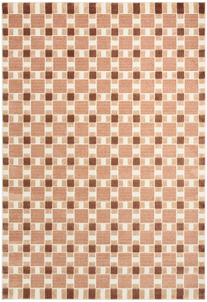 The Rug Corner Nourison Home Nordic NRC14 RUST Area Rugs