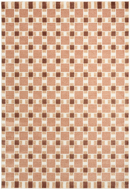The Rug Corner Nourison Home Nordic NRC14 RUST Area Rugs