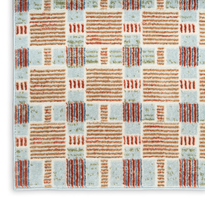 The Rug Corner Nourison Home Nourison Home - Nordic Rust/Multi Area Rug NRC14