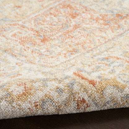 The Rug Corner Nourison Home Nourison Home - Nourison Essentials  Beige/Rust Area Rug NRE07