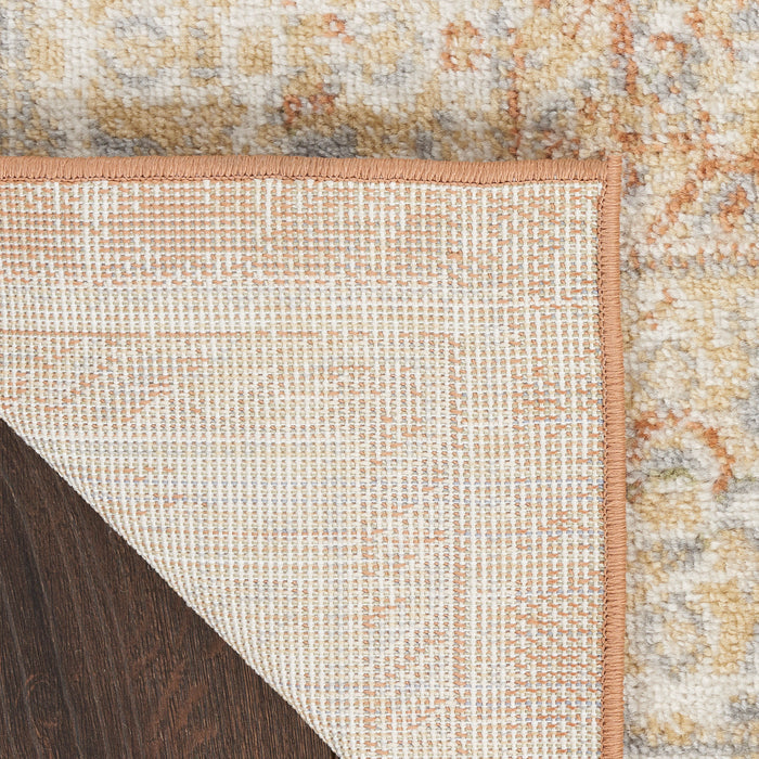 The Rug Corner Nourison Home Nourison Home - Nourison Essentials  Beige/Rust Area Rug NRE07
