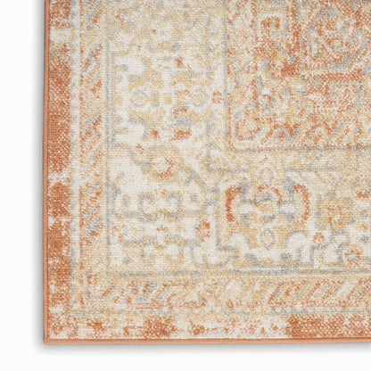 The Rug Corner Nourison Home Nourison Home - Nourison Essentials  Beige/Rust Area Rug NRE07
