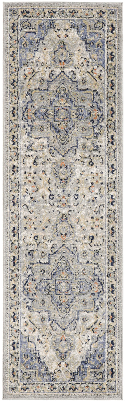 The Rug Corner Nourison Home Nourison Essentials Persian NRE07 BLUE Area Rugs