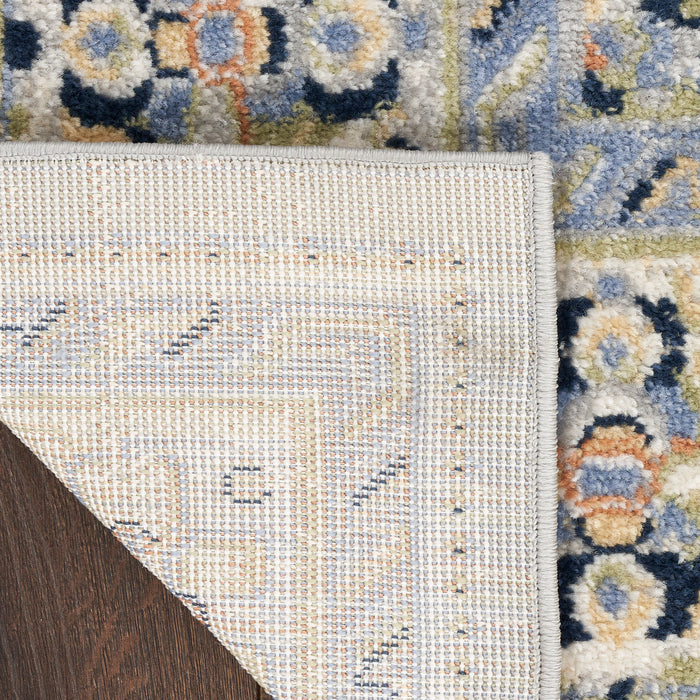The Rug Corner Nourison Home Nourison Essentials Persian NRE07 BLUE Area Rugs
