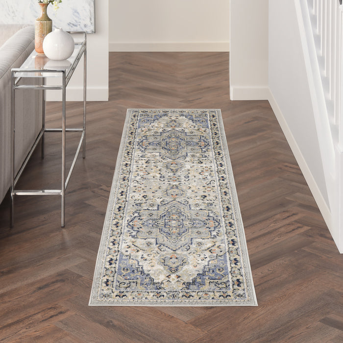 The Rug Corner Nourison Home Nourison Essentials Persian NRE07 BLUE Area Rugs