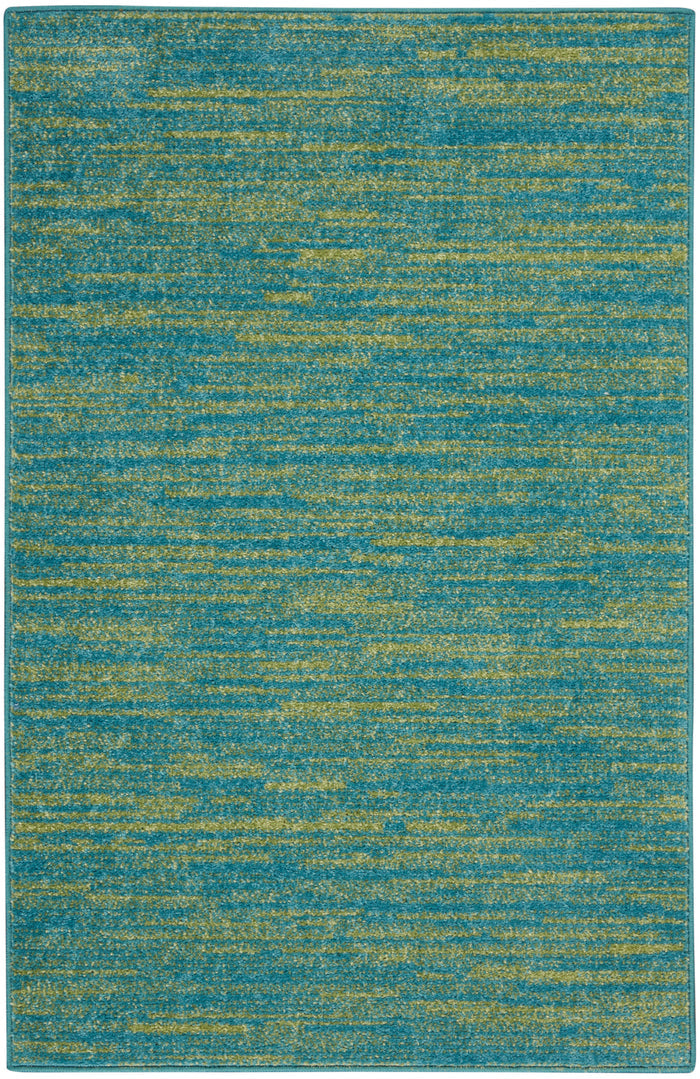 The Rug Corner Nourison Home Nourison Home - Nourison Essentials Blue/Green Area Rug NRE01