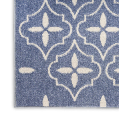 Nourison Home - Nourison Essentials Blue/Ivory Area Rug NRE04