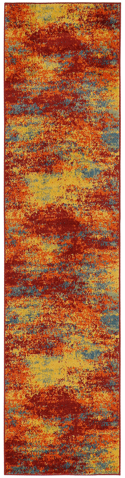The Rug Corner Nourison Home Nourison Home - Nourison Essentials Flame Area Rug NRE06