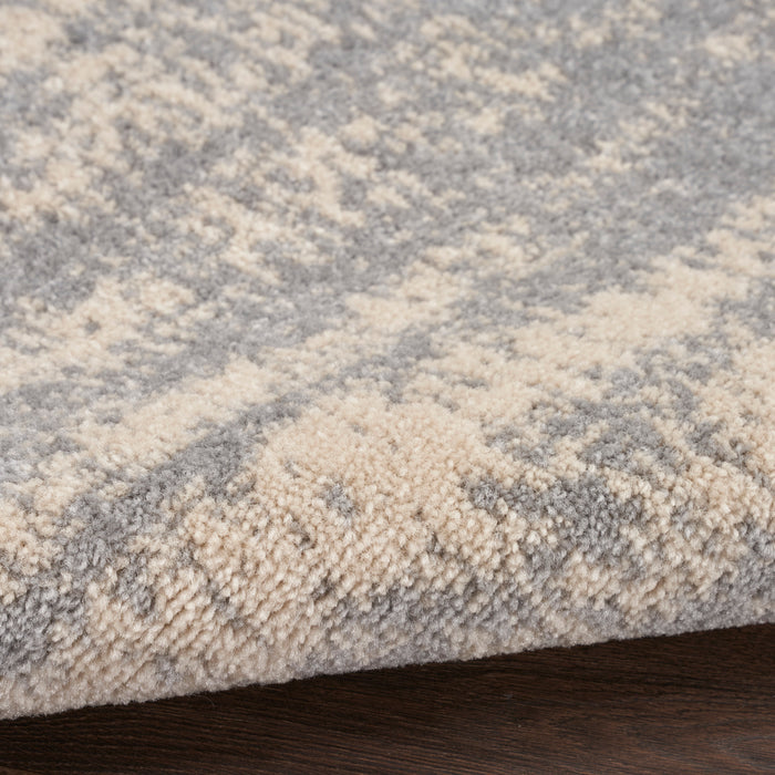 The Rug Corner Nourison Home Nourison Essentials NRE03 GRYBG Area Rugs