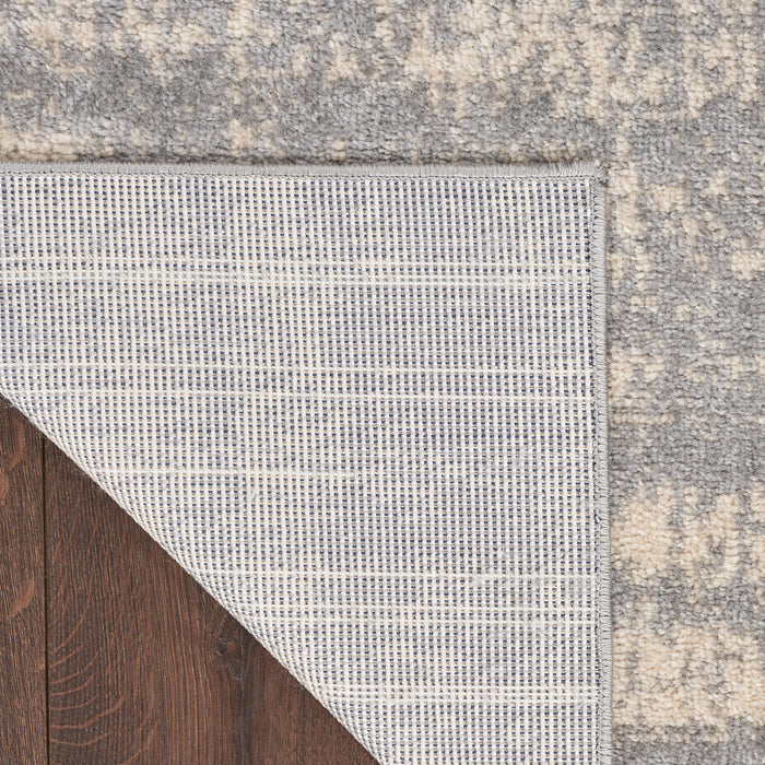 The Rug Corner Nourison Home Nourison Essentials NRE03 GRYBG Area Rugs