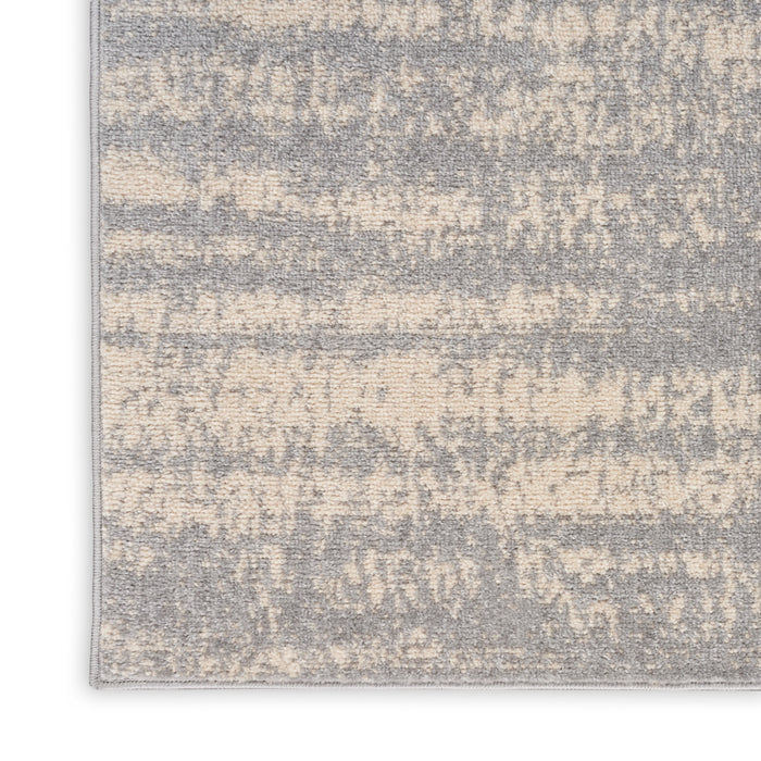 The Rug Corner Nourison Home Nourison Essentials NRE03 GRYBG Area Rugs
