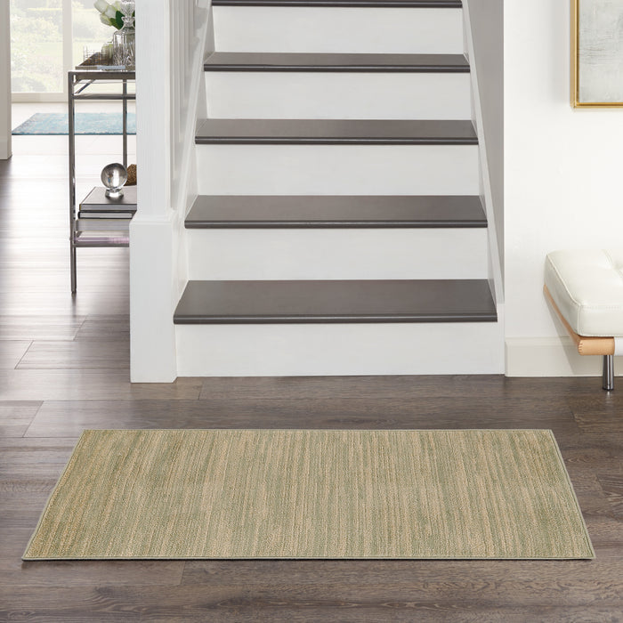 The Rug Corner Nourison Home Nourison Home - Nourison Essentials Green/Gold Area Rug NRE01