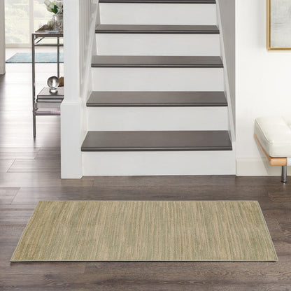 The Rug Corner Nourison Home Nourison Home - Nourison Essentials Green/Gold Area Rug NRE01