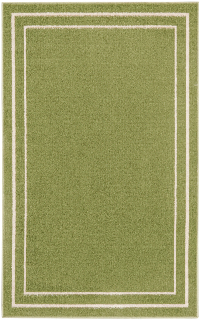 The Rug Corner Nourison Home Nourison Essentials NRE02 GRNIV Area Rugs