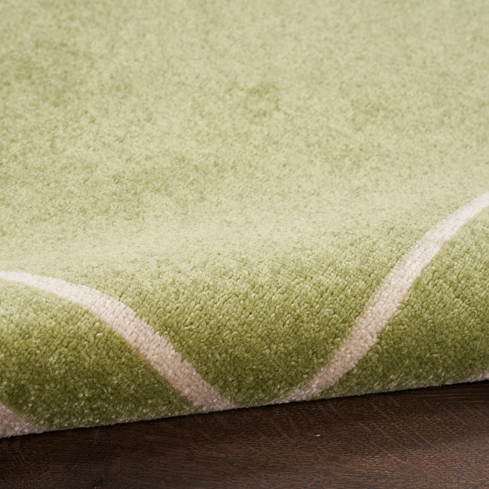 The Rug Corner Nourison Home Nourison Essentials NRE02 GRNIV Area Rugs