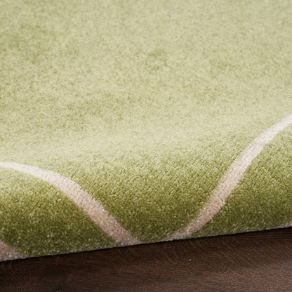 The Rug Corner Nourison Home Nourison Essentials NRE02 GRNIV Area Rugs