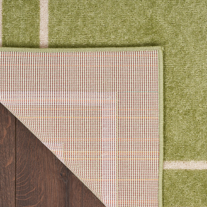 The Rug Corner Nourison Home Nourison Essentials NRE02 GRNIV Area Rugs