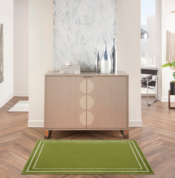 The Rug Corner Nourison Home Nourison Essentials NRE02 GRNIV Area Rugs