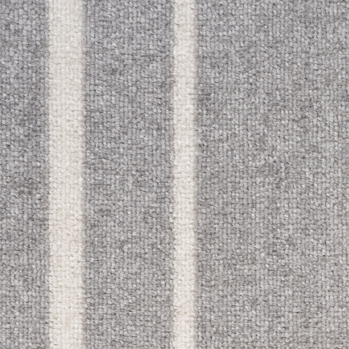The Rug Corner Nourison Home Nourison Home - Nourison Essentials Grey/Ivory Area Rug NRE02