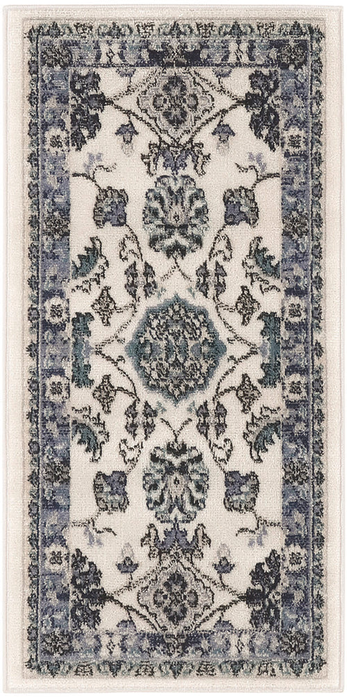 The Rug Corner Nourison Home Nourison Essentials NRE05 IVBLU Area Rugs
